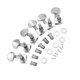 thumbnail image 4 of Milisten Guitar Machine Heads Plateados Resistente Para Reemplazo De Guitarras Folk, 4 of 8