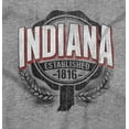 thumbnail image 2 of Indiana IN Student Campus Pride Men's Graphic T Shirt Tees Brisco Brands S, 2 of 4
