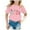 Pink, variant on ibiyuan Girls T Shirts Short Sleeve Girl Tops Size 6 Shirts for Girls 7-8 Round Neck Heart Bow Tees Cute Toddler Girl Summer Clothes,8-10 Years