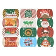 thumbnail image 2 of Zjunqe 12PCS Christmas Pillow Boxes Merry Christmas Kraft Gift Card Holder Box Xmas Theme Candy Jewellery Box for Xmas Holiday Small Gifts Party Favors Supplies gift card box, 2 of 7