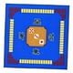 thumbnail image 5 of Alfombrilla antideslizante para mesa de Mahjong, 78x78 cm, para tablero de mesa cuadrado. Azul, 5 of 9