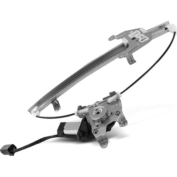 A-Premium Electric Power Window Regulator with 2-Pin Motor Compatible with Infiniti G25 2011-2012 G35 2007-2008 G37 2009-2013 Q40 2015 Rear Left Driver Side