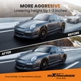 thumbnail image 6 of maXpeedingrods Coilover for Mazda MX-5 1989-2005, for Mazda Miata MX-5 1989-2005, 24 Levels Damper Adjustable Coilovers Suspension Kit, Height Adjustable Shock Absorber Struts T7 Lowering Kit, 6 of 10