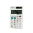 thumbnail image 2 of SHARP EL244W 8-Digit Handheld Calculator, 3-Key Memory, Tax Function, Solar & Battery Powered, Auto Power Off, Student & Everyday Use, 2 of 7
