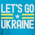 thumbnail image 3 of CafePress - Let's Go Ukraine T Shirt - Men's Fitted T-Shirt, 3 of 4