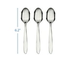 thumbnail image 3 of Mainstays Breck Stainless Steel Teaspoon Set, Adult 3-Piece Tableware Set, 3 of 8