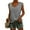 Grey, variant on Pisexur Womens Cap Sleeve Blouses T-Shirt Casual Loose Fit Basic Shirts Tank Tops