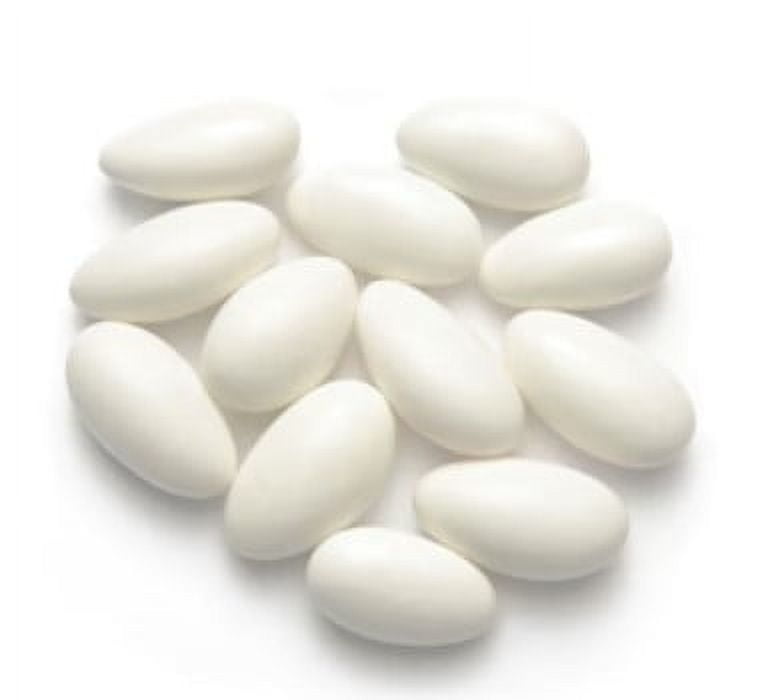 FirstChoiceCandy Jordan Almonds (White, 5 Pound)