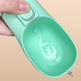 thumbnail image 1 of Taza para beber para perros de 380 ml dispensador de agua de plástico lavable para perros suministros para mascotas (verde) JShteea Libre de BPA, 1 of 9