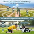 Visual Reference: Bufferzone Wireless Dog Fence Training Collar Waterproof 33