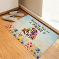 thumbnail image 3 of Wagging Tail Bulldog Celebrates Rainbow Pride Month LGBT LGBTQ+ Doormat Dog Lover Gifts Idea Indoor Outdoor Welcome Mat - 01003, 3 of 5