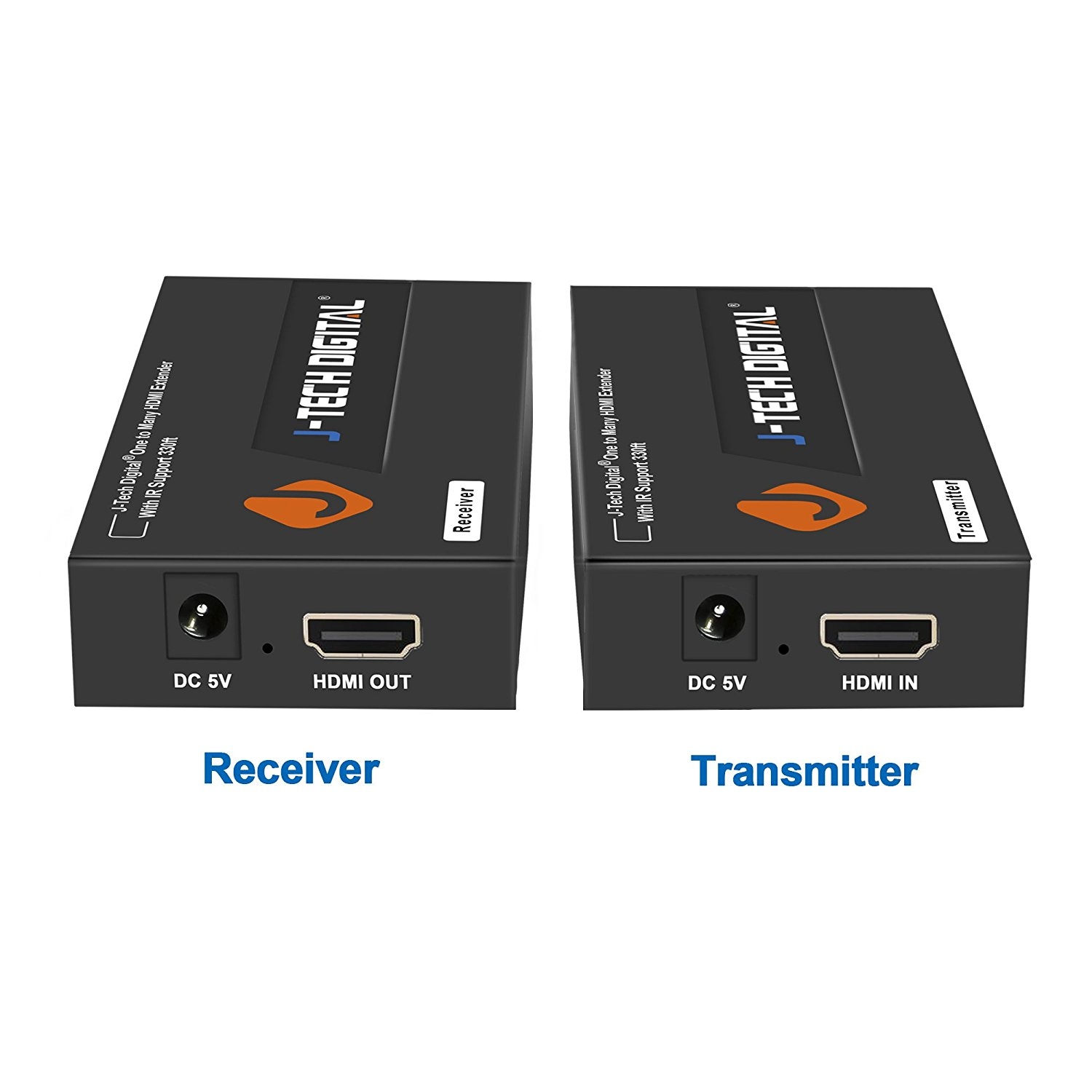 J-Tech Digital HDMI Extender (Receiver+Transmitter One to Many) - image 4 of 6