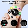 thumbnail image 2 of Smart Watches for Men Women, 1.39-inch HD Smartwatch Compatible for iPhone Android, IP68 Waterproof Fitness Tracker with Bluetooth 5.4 Call(Answer/Make Calls), 30 Day Battery Life, 140+ Sport Modes, 2 of 6