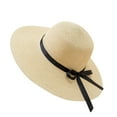 thumbnail image 2 of Women's Sun Hats Spring And Summer Women Beach Personality Holiday Casual Woven Sun Hat Women's Accessories Sun Hats, 2 of 4