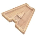 thumbnail image 3 of Wooden Bank, Transparent Appearance Letter A Shape Initial Bank Attractive Decorative  for Home Decoration, 3 of 7