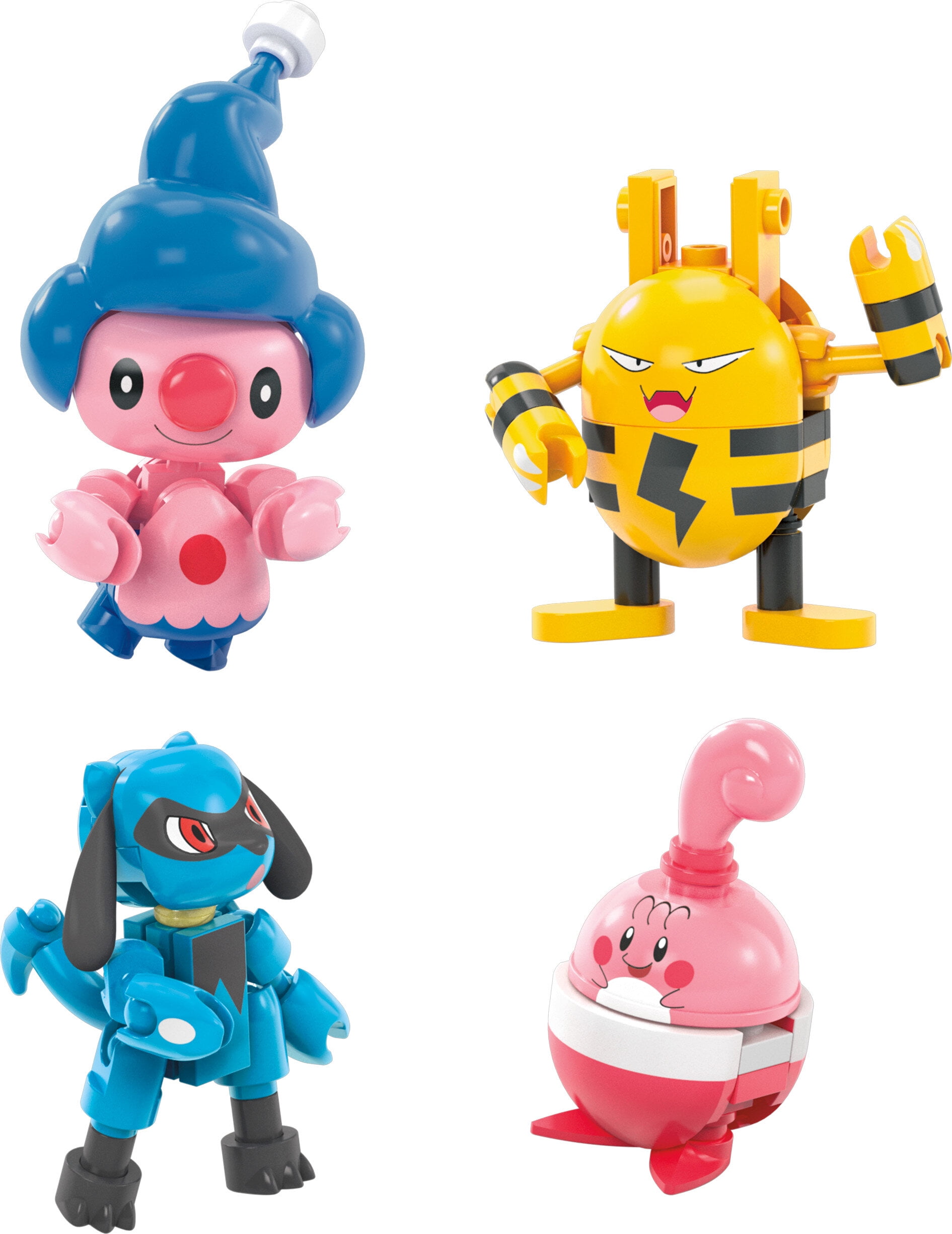 MEGA Pokémon Trainer 8 Pack Building Toy Kit, 8 Action Figures (189 Pieces) for Kids