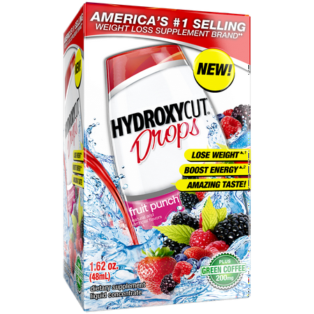 Weight Loss Supplements Flavor Drops, Burn Calories & Get Naturally Sourced Energy, No Sugar, Wildberry Blast, 14 Servings (48mL)