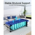 thumbnail image 5 of Twin Air Mattress with Built in Pump Luxurious Comfort 16" Raised Inflatable Mattress Twin Airbed Blow Up Mattress for Home and Guests 75"*39"*16"Air Bed 2 Mins Fast Inflate/Deflate 330 lbs Max, 5 of 8
