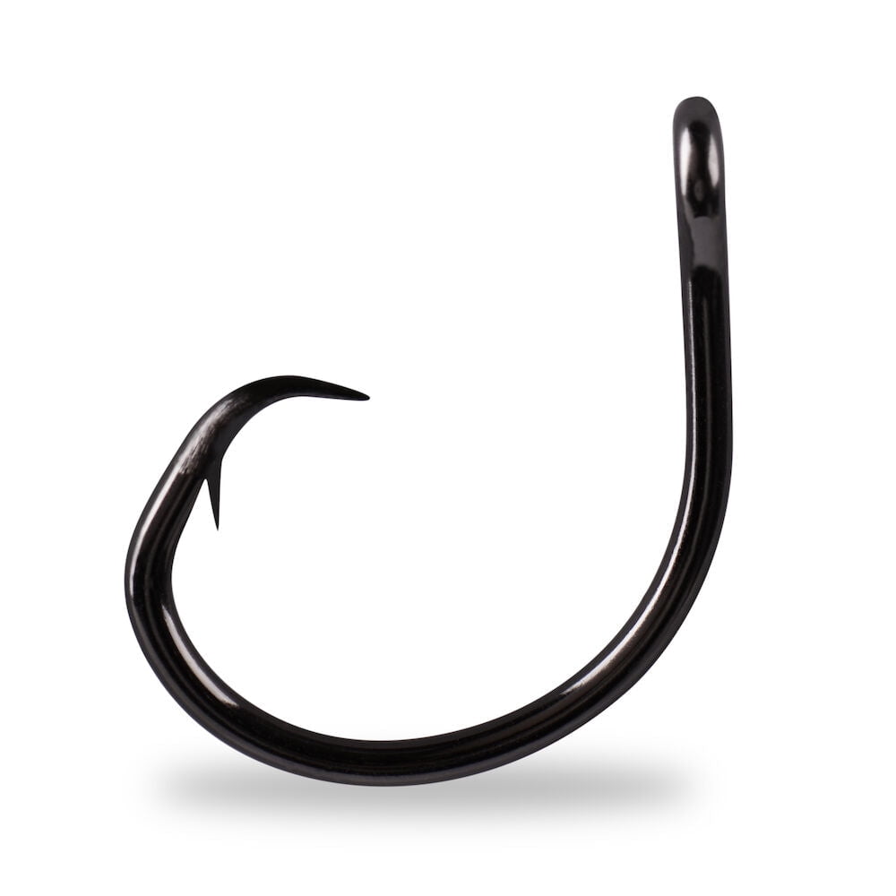 Mustad Ultra Demon Circle Hook Black Nickel 3X 5 Per Pack - Size 10/0 39950BLN