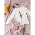 thumbnail image 3 of Giraffe With Clothes Long Sleeve Toddler -Image by Shutterstock,  5 Toddler, 3 of 4
