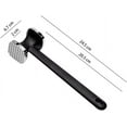 thumbnail image 2 of Martillo ablandador de carne BEMS-1Pcs, carne de acero inoxidable de doble cara, 2 of 5