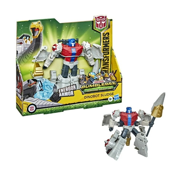 Bumblebee Cyberverse Adventures TRANSFORMERS Dinobots Sludge with Energon Armor