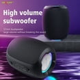 thumbnail image 2 of ZEALOT S53 Portable Wireless Speaker with BT 5.0 Technology IPX6 Waterproof Speakers TWS Series Stereo Scene HiFi Sound AUX USB Flash Drive TF Card Long Playtime Subwoofer Portable Perfect for Party, 2 of 9