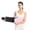 New--Pink, variant on Adjustable Fitness Belt Waist Trainer Sweat Band for Stomach Waist Weightlifting Running And Diverge Training
