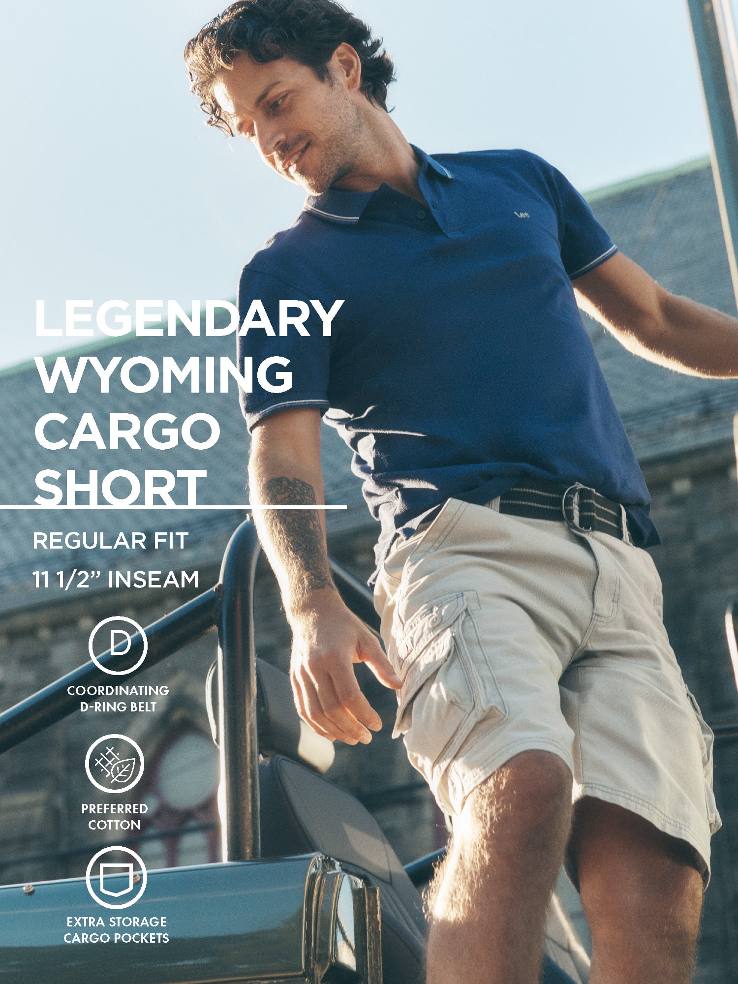 Lee Men's Wyoming Cargo Short