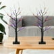 thumbnail image 5 of Árbol artificial con forma de encavy, 2 unidades, 61 cm, color negro, árbol LED para Halloween, 5 of 7