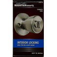 thumbnail image 6 of Mountain Security Privacy Doorknob, Tulip, Stainless Steel Finish, 6 of 6