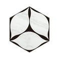 thumbnail image 2 of Ground Stickers Modern Self-adhesive Heat-resistant Tables Decals Wear-resistant Hexagon-Shaped Wear-resistant Removable Hexagon-Shaped Oilproof Patches Decorations Type2, 2 of 9