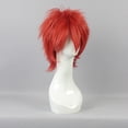 thumbnail image 4 of Unique Bargains Wigs for Women 14" Orange Wigs with Wig Cap Short Hair, 4 of 6