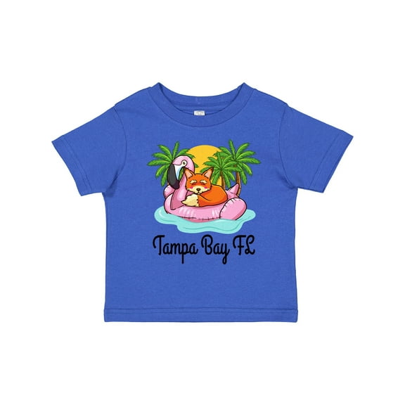 Inktastic Tampa Bay Florida Flamingo Girls Toddler T-Shirt