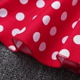 thumbnail image 6 of Alvivi Infant Baby Girls Polka Dots Printed Suspender Skirt with Hair Clips Set, 6 of 7