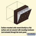 thumbnail image 5 of Mailbox Salsbury Industries 3504ZSU montado en superficie con 4 puertas, 5 of 5