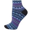 thumbnail image 5 of Unisex Graduated Colorful Patterned Compression Knee High Socks for Men and Women (Navy), 5 of 5