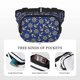 thumbnail image 5 of Balery Anchors and Nautical Mochila Cinturón para Mujeres y Hombres, Bolsa de Cintura Impermeable de Doble Capa con Correa, 5 of 9