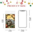 thumbnail image 3 of GQDIN Small Christmas Stickers, Snowman Santa Stickers Reindeer Gingerbread Man Decals, Self-Adhesive Christmas Envelope Labels Stickers, Xmas Seal Stickers for Gift Greeting Card, 3 of 9