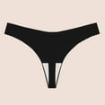 thumbnail image 2 of Zpanxa Womens Underwear, Sexy Underwear for Women, Fashion Briefs Comfortable Low Waist Underwear Women Causal Panties Briefs Black L, 2 of 3