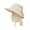 1pack-beige, variant on Children's Wide Brim Sun Hat with Neck Flap - UPF 50+ UV Protection Bucket Safari Hat for Outdoor Boys & Girls