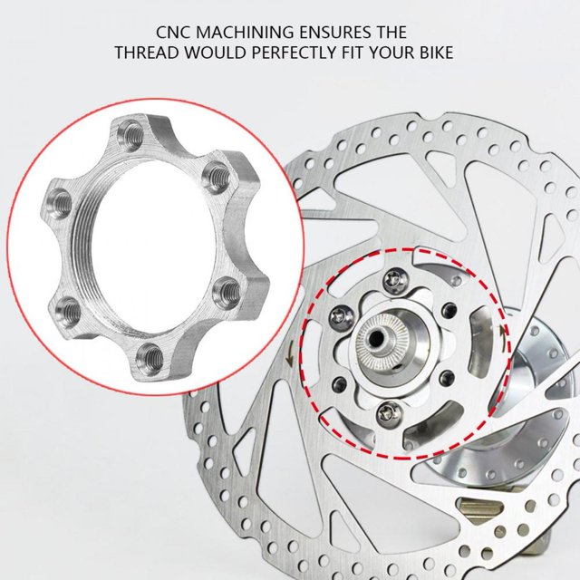 Rueda Libre de Bicicleta Ecomeon Freno de Disco Bujes Roscados Adaptador de Rotor 44 mm