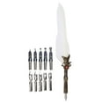 thumbnail image 2 of Feather Pen, Quill Dip Pen Calligraphy Pen  For Daily Use For Business Gift White, 2 of 8