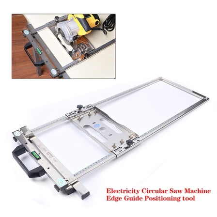Woodworking Electricity Circular Saw Trimmer Edge Guide Positioning Cutting Tool