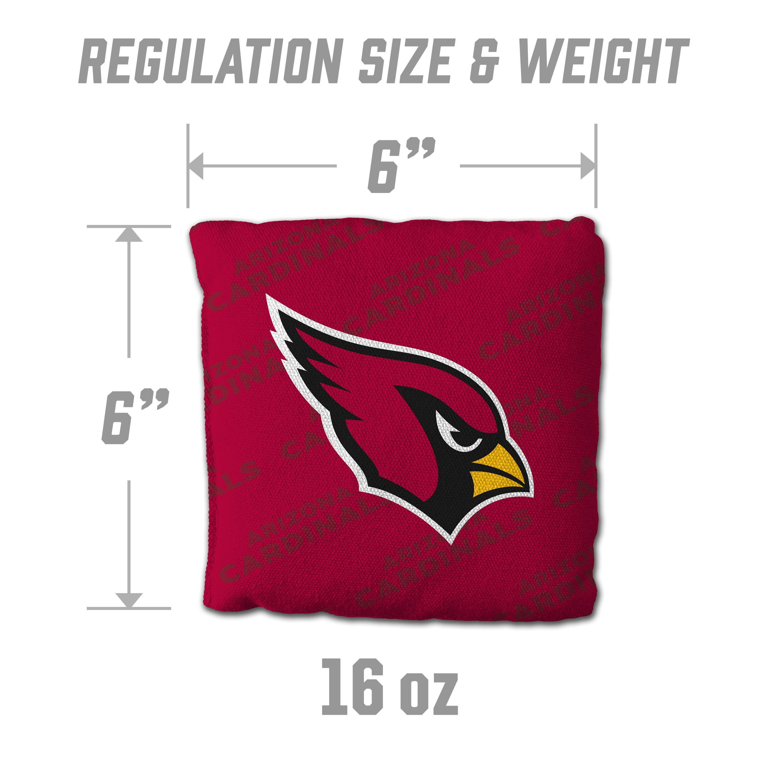 NFL Arizona Cardinals Cornhole Bags - 4PK - Red