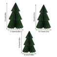 thumbnail image 5 of Shoreew 3D Paper Christmas Tree Reusable Tabletop Decor Honeycomb Tree Easy Assembly Mini Xmas Tree for Festive Party Table Centerpiece, 5 of 6