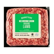 Marketside Butcher Ground Lamb, 80/20, 1 lb (Fresh)