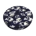 thumbnail image 2 of Round Bar Stool Seat Covers, halloween ghost cute Elastic Round Chair Cover Stool Seat Slipcover Bar Stool Cushions Round Pad for 12-14 inch, 2 of 7