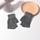 thumbnail image 3 of Guantes de medio dedo para hombres y mujeres con cinco dedos engrosados, cálidos, antideslizantes, para conducir, para estudiantes de otoño e invierno para mujeres, 3 of 5