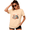 Apricot, variant on UNISHE Women's Salem Witch Halloween Reader Humor Graphic Tee Retro Distressed Bookish Festive Short Sleeve Top